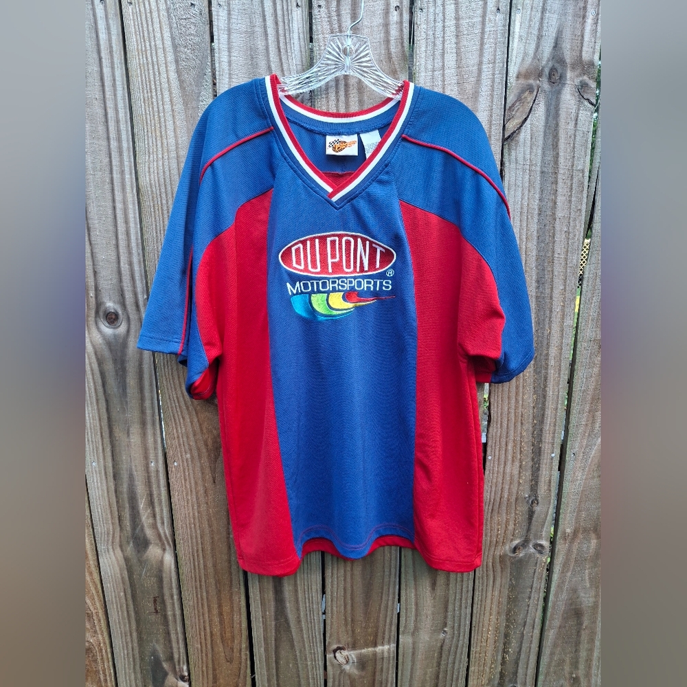 Vintage NASCAR Jeff Gordon DuPont Motorsports Men's Jersey Size XL